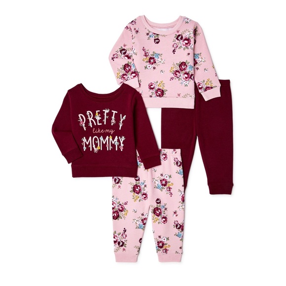 Garanimals Baby Girls' Fleece Top and Pants
Set 4-Piece, Size: 24 Months - Picture 1 of 6